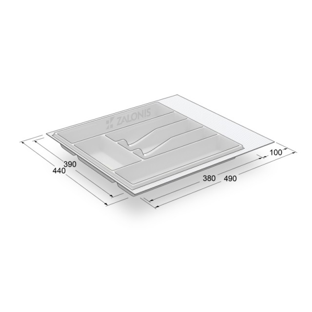 CUTLERY TRAYS VOLPATO 50 WHITE